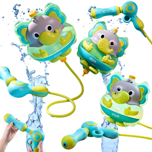 اسباب بازی تفنگ آب پاش مدل کوله پشتی مخزن دار طرح فیل Water Gun Backpack Elephant_اسباب بازی